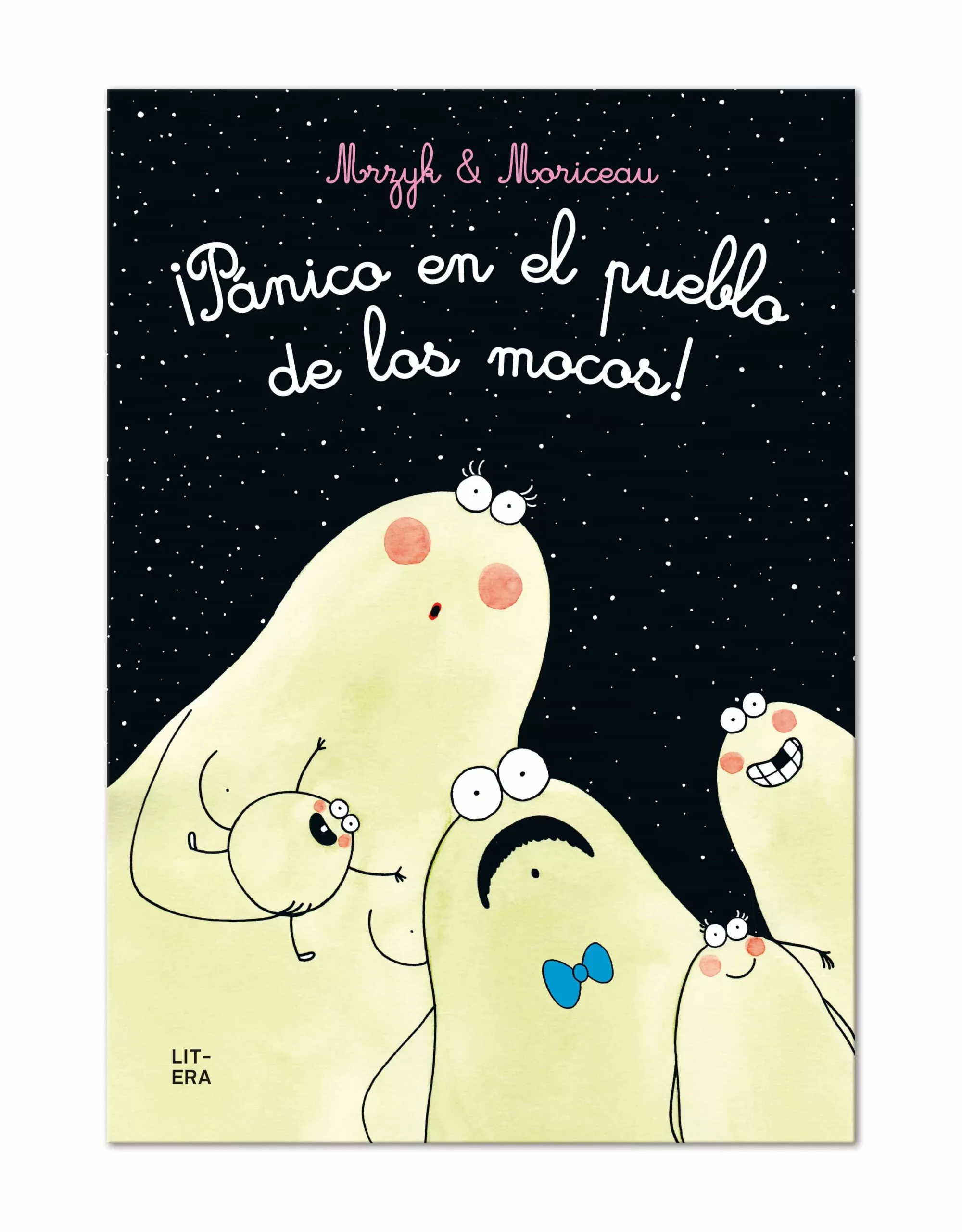 Portada del Libro ¡Panico En El Pueblo De Los Mocos! de Mrzyk & Moriceau - 9788412015003