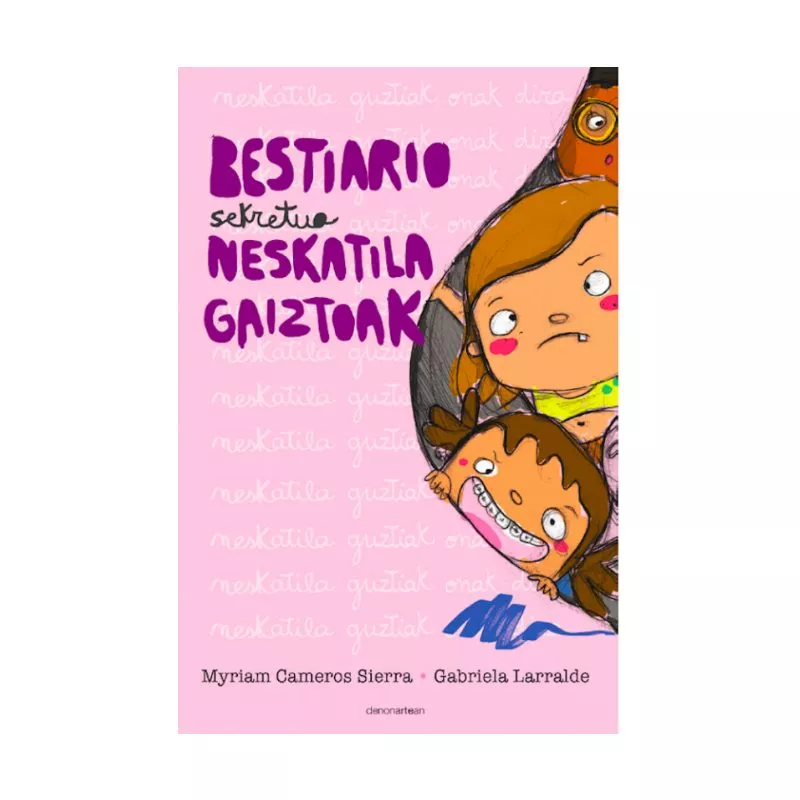 Portada del Libro Bestiario Sekretua Neskatila Gaiztoak de Myriam Cameros Sierra - 9788417940041