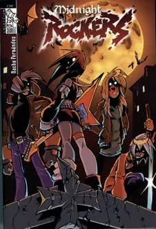 Portada del Libro Rockers Midnight de Nacho Fernandez - 9788496706200
