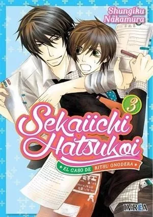 Portada del Libro Sekaiichi Hatsukoi 3 de Nakamura Shungiku - 9788418061400