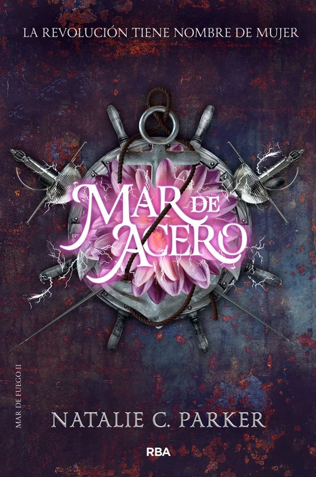 Portada del Libro Mar De Acero (Mar De Fuego 2) de Natalie Parker - 9788427213494