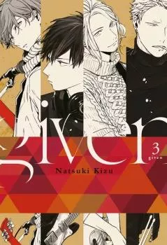 Portada del Libro Given 3 de Natsuki Kizu - 9788417820640