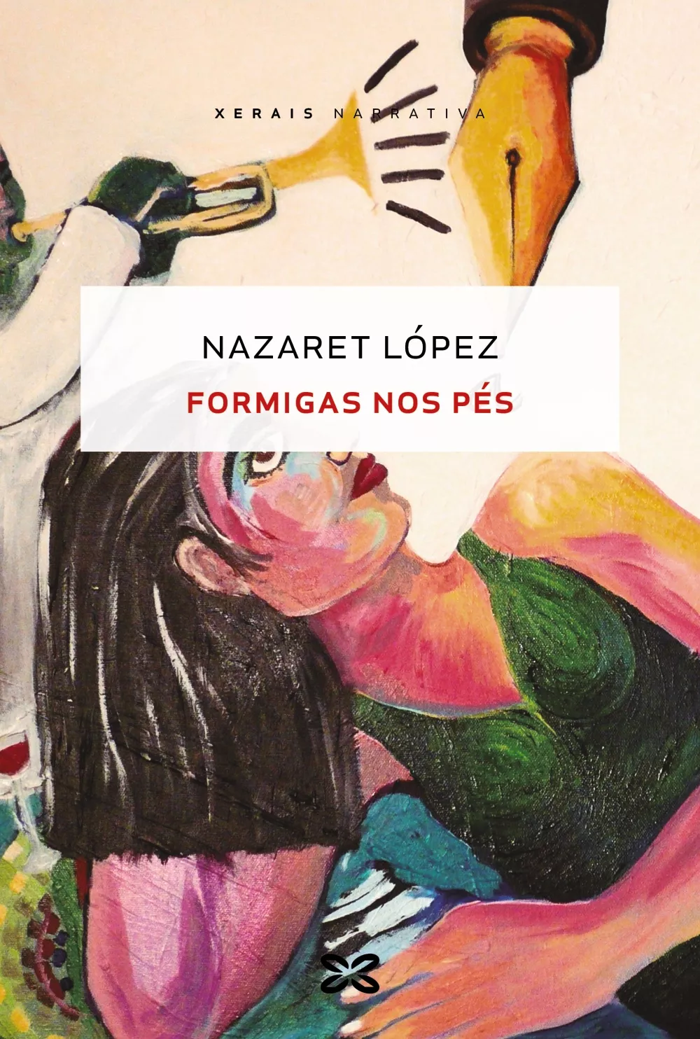Portada del Libro Formigas Nos Pes de Nazaret Lopez - 9788491215936