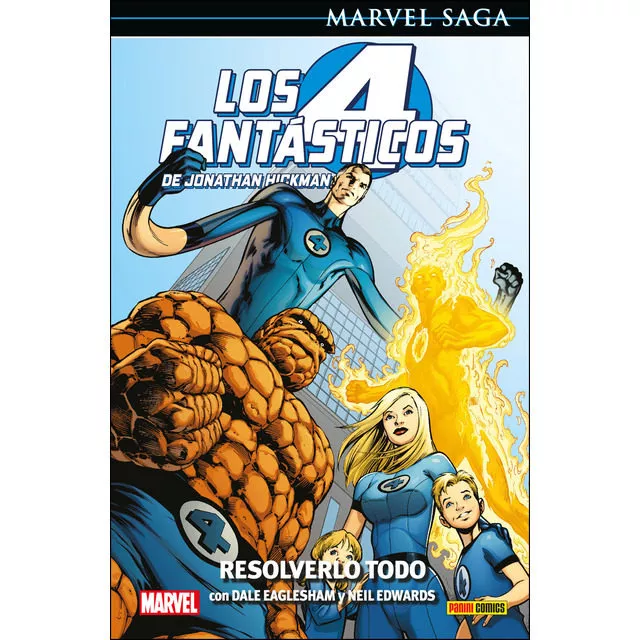 Portada del Libro Los 4 Fantasticos De Jonathan Hickman 2 Resolverlo Todo de Neil Edwards - 9788413341804