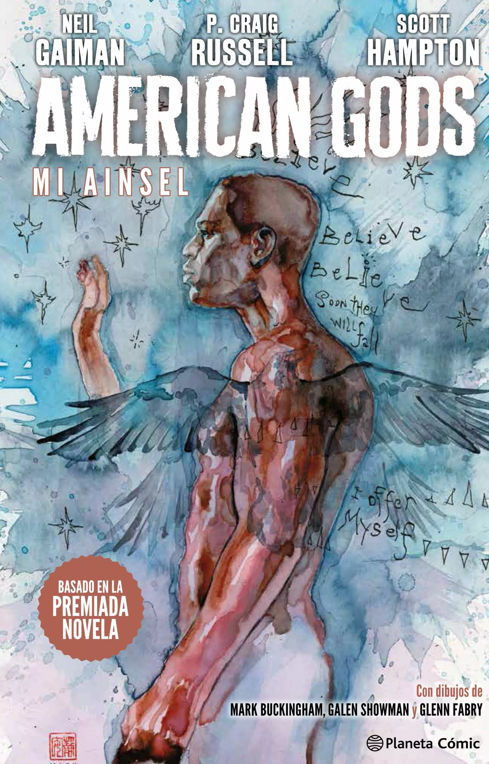 Portada del Libro American Gods Sombras (Tomo) Nº 02/03 de Neil Gaiman - 9788491737315