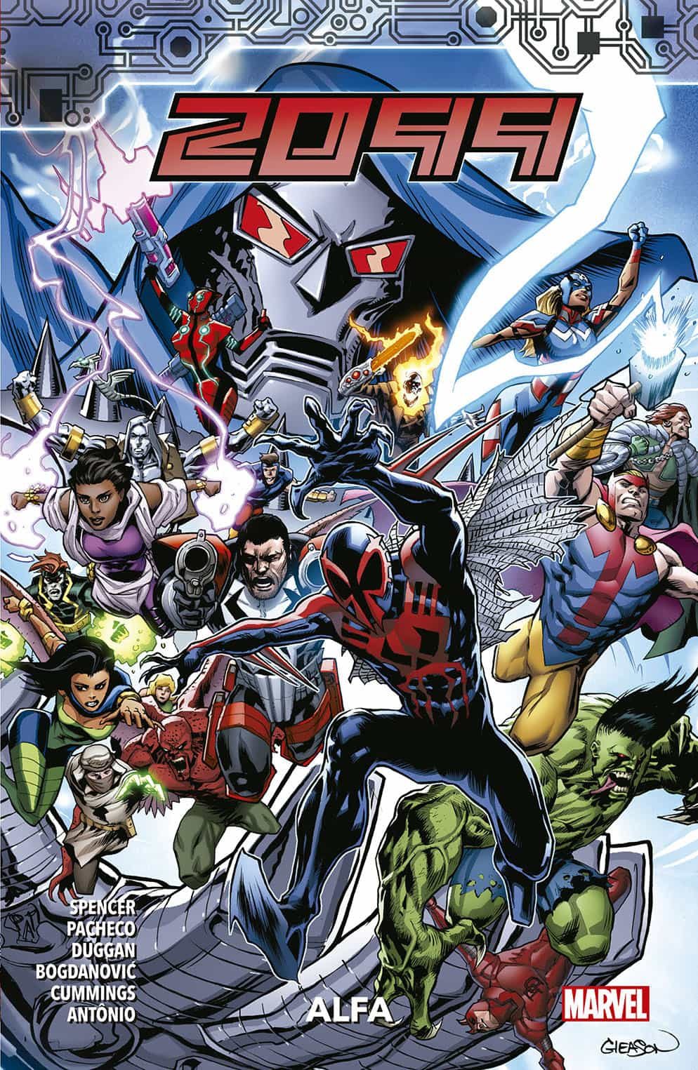 Portada del Libro 2099: Alfa de Nick Spencer - 9788413344997