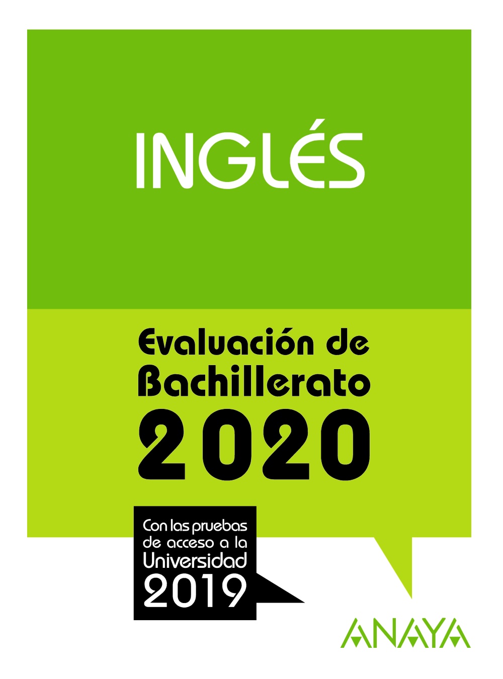 Portada del Libro Ingles: Evaluacion De Bachillerato 2020 - Prueba Acceso Universidad de Nicola Holmes - 9788469873182