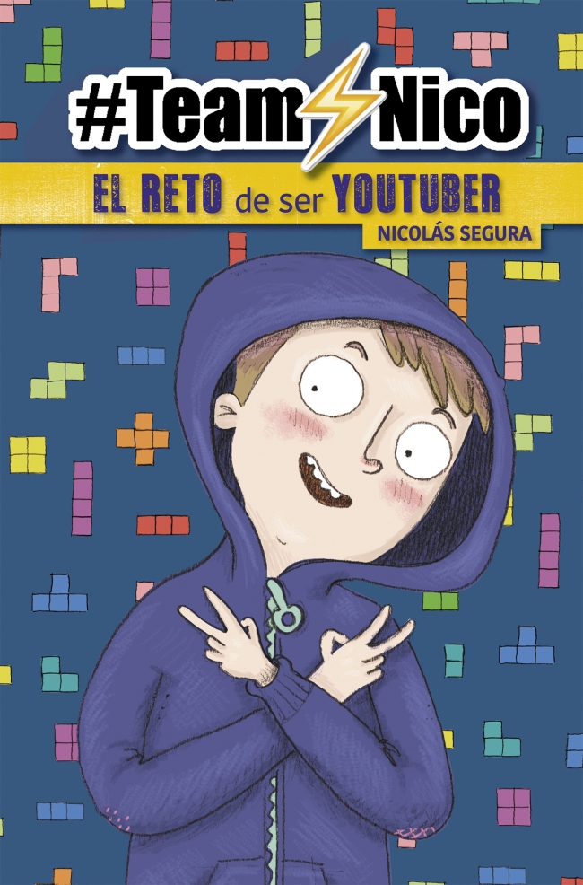 Portada del Libro Team Nico. El Reto De Ser Youtuber de Nicolas Segura - 9788448855857