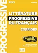 Portada del Libro Litterature Progressive Du Français (2Eme - Corriges - Avance- Nouvell de Nicole Blondeau - 9782090351828