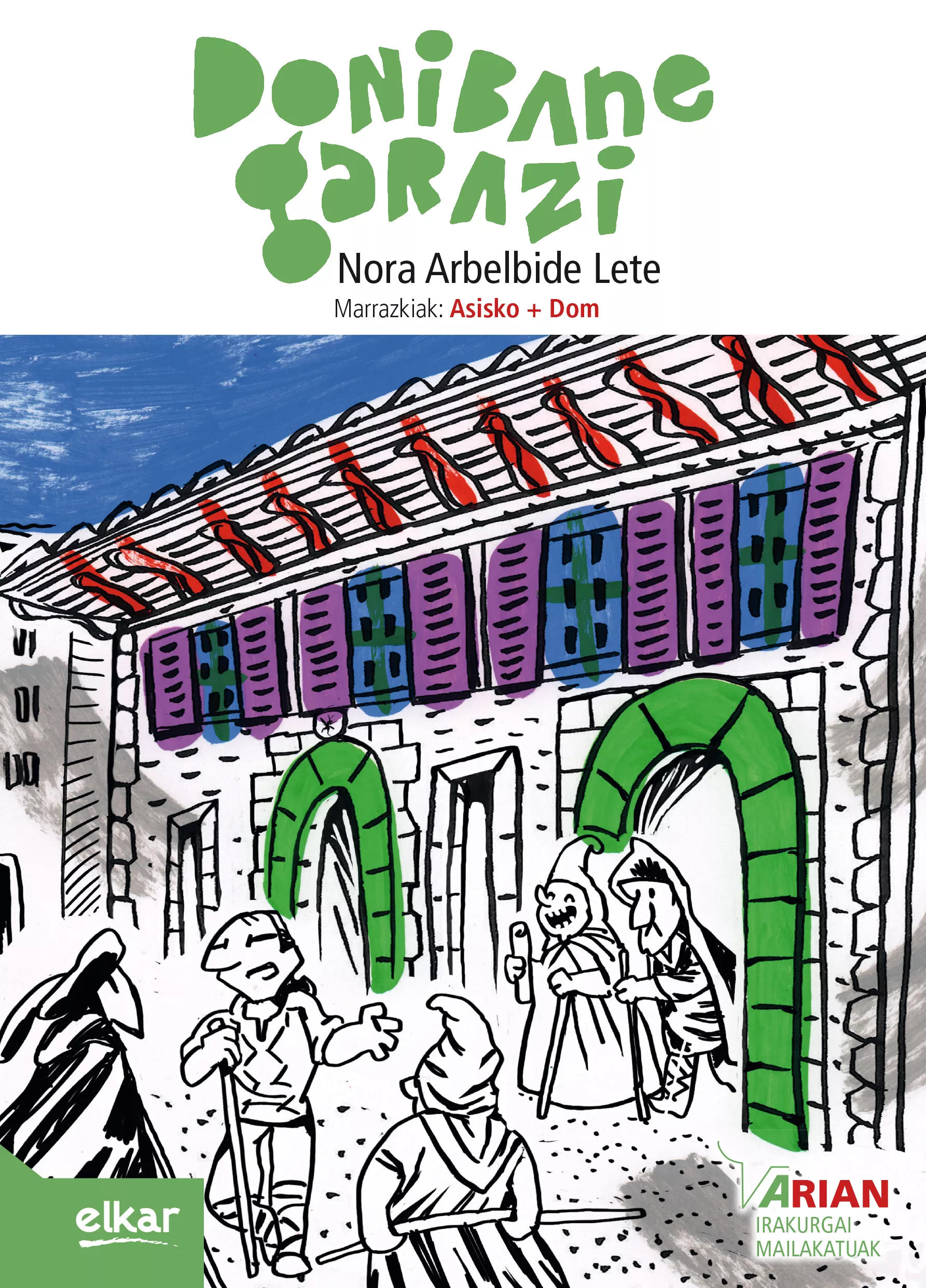 Portada del Libro Donibane-Garazi (B1) (+Cd) de Nora Arbelbide Lete - 9788490279922