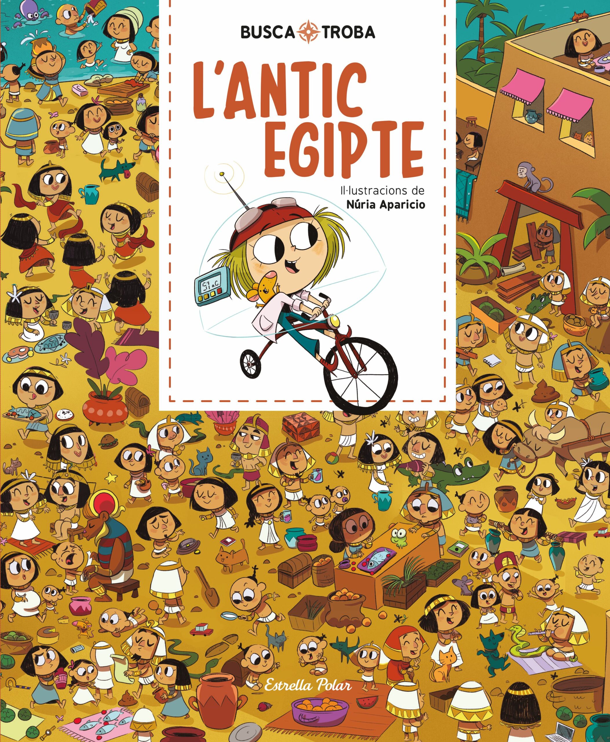 Portada del Libro Busca I Troba. L Antic Egipte de Nuria Aparicio - 9788491379874