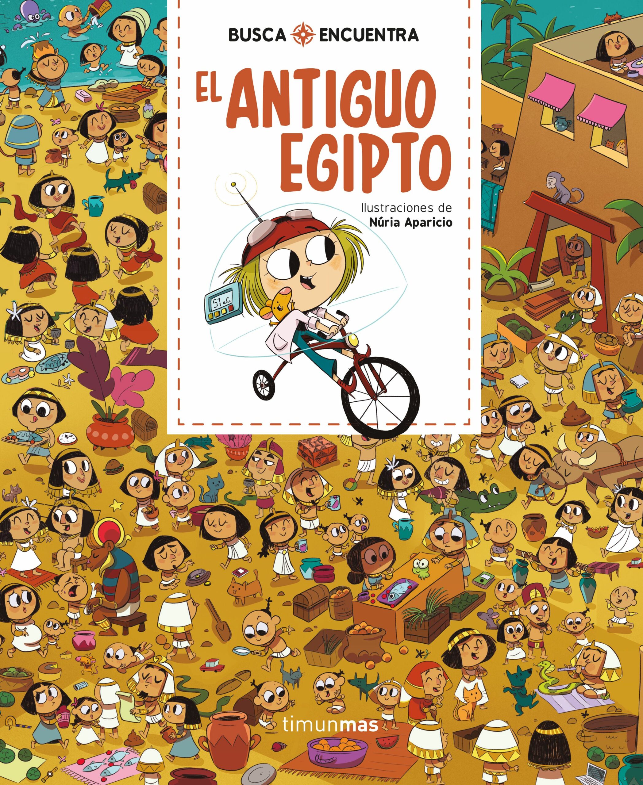 Portada del Libro Busca Y Encuentra. El Antiguo Egipto de Nuria Aparicio - 9788408222361