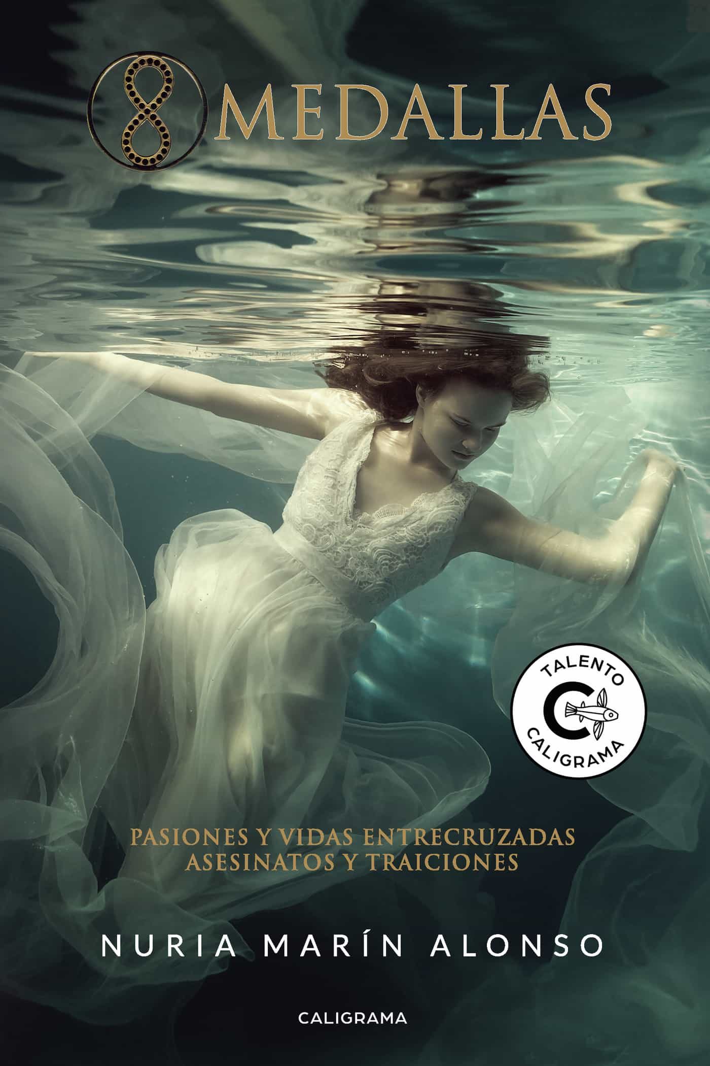 Portada del Libro 8 Medallas de Nuria Marin Alonso - 9788418073090