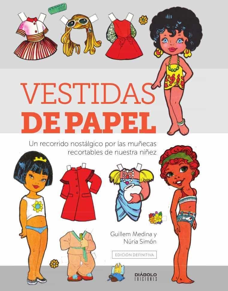 Portada del Libro Vestidas De Papel. Edición Definitiva de Nuria Simon - 9788412126631