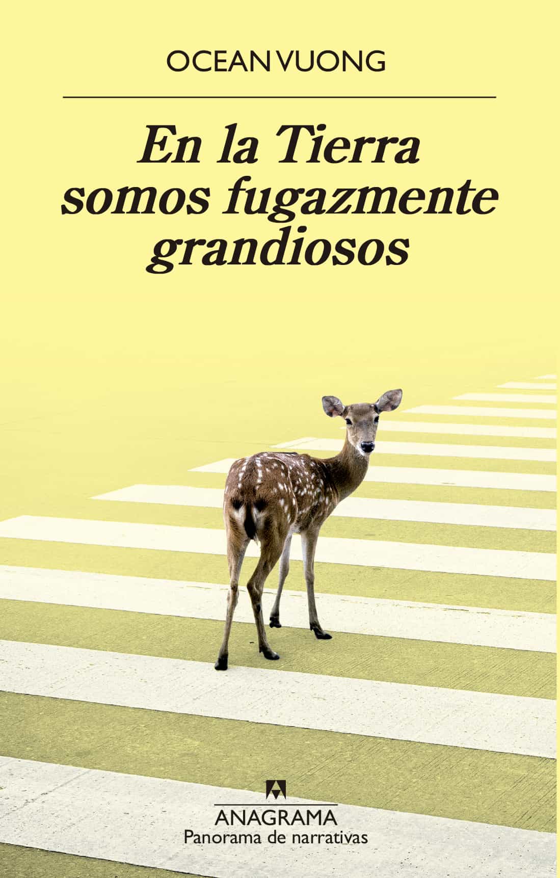 Portada del Libro En La Tierra Somos Fugazmente Grandiosos de Ocean Vuong - 9788433980595