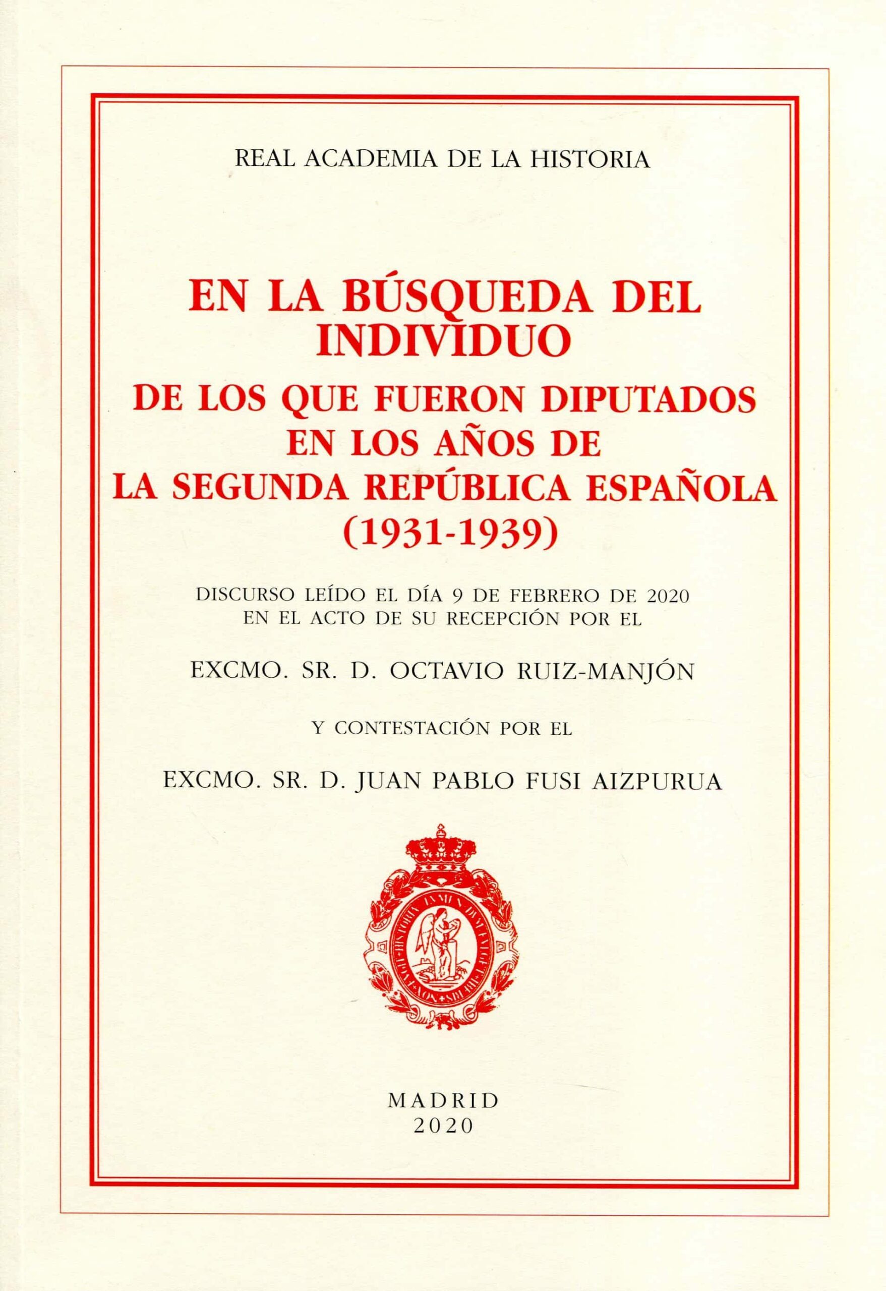 Portada del Libro En La Búsqueda Del Individuo de Octavio Ruiz Manjon - 9788415069898