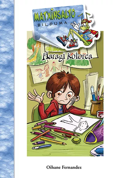 Portada del Libro Haragi Kolorea (Matxinsalto 58) de Oihane Fernandez - 9788491067931