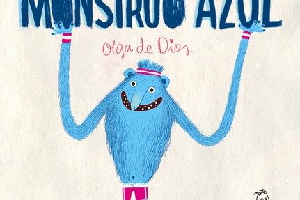 Portada del Libro Monstruo Azul de Olga De Dios Ruiz - 9788417028312