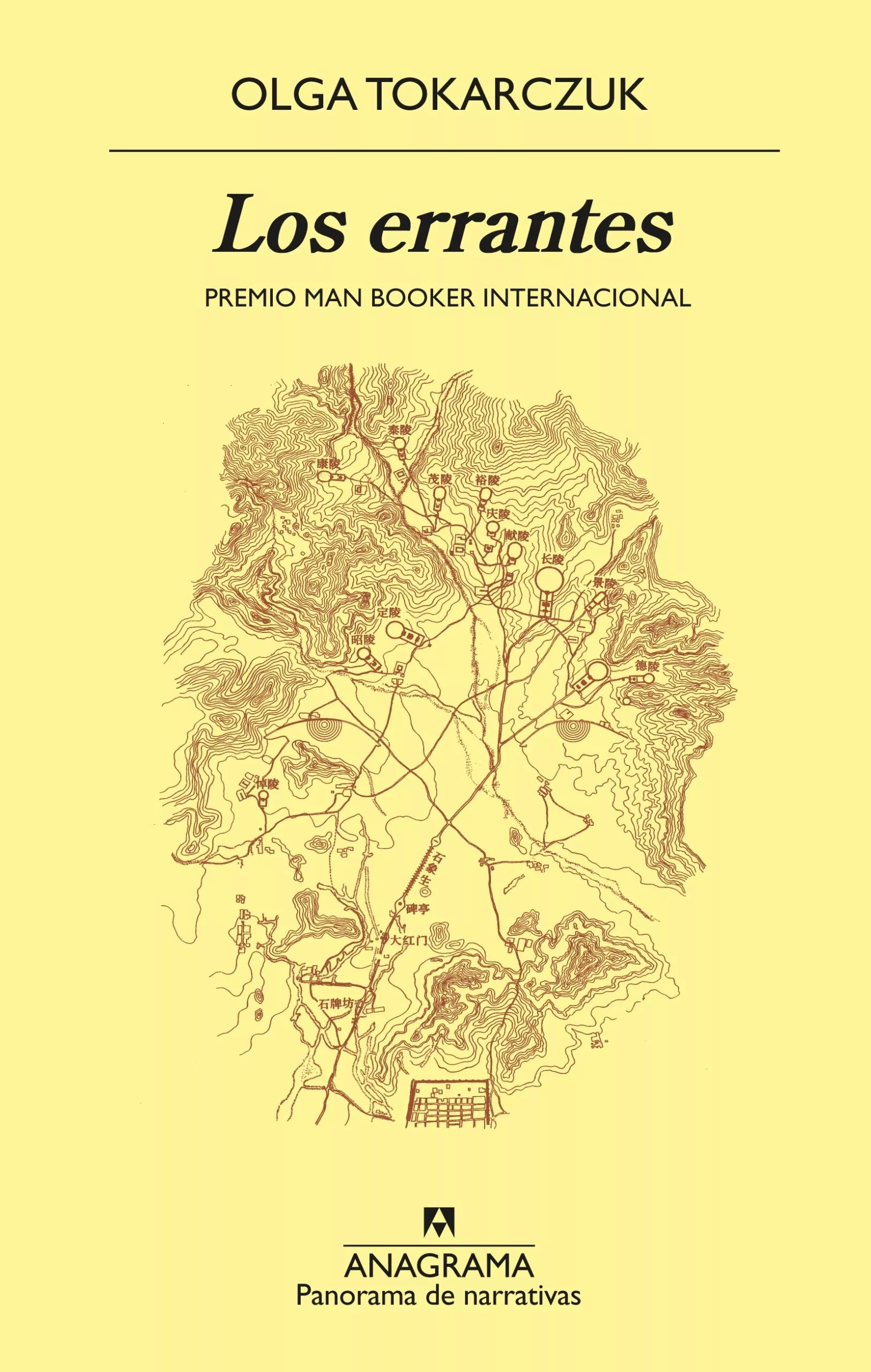 Portada del Libro Los Errantes de Olga Tokarczuk - 9788433980533