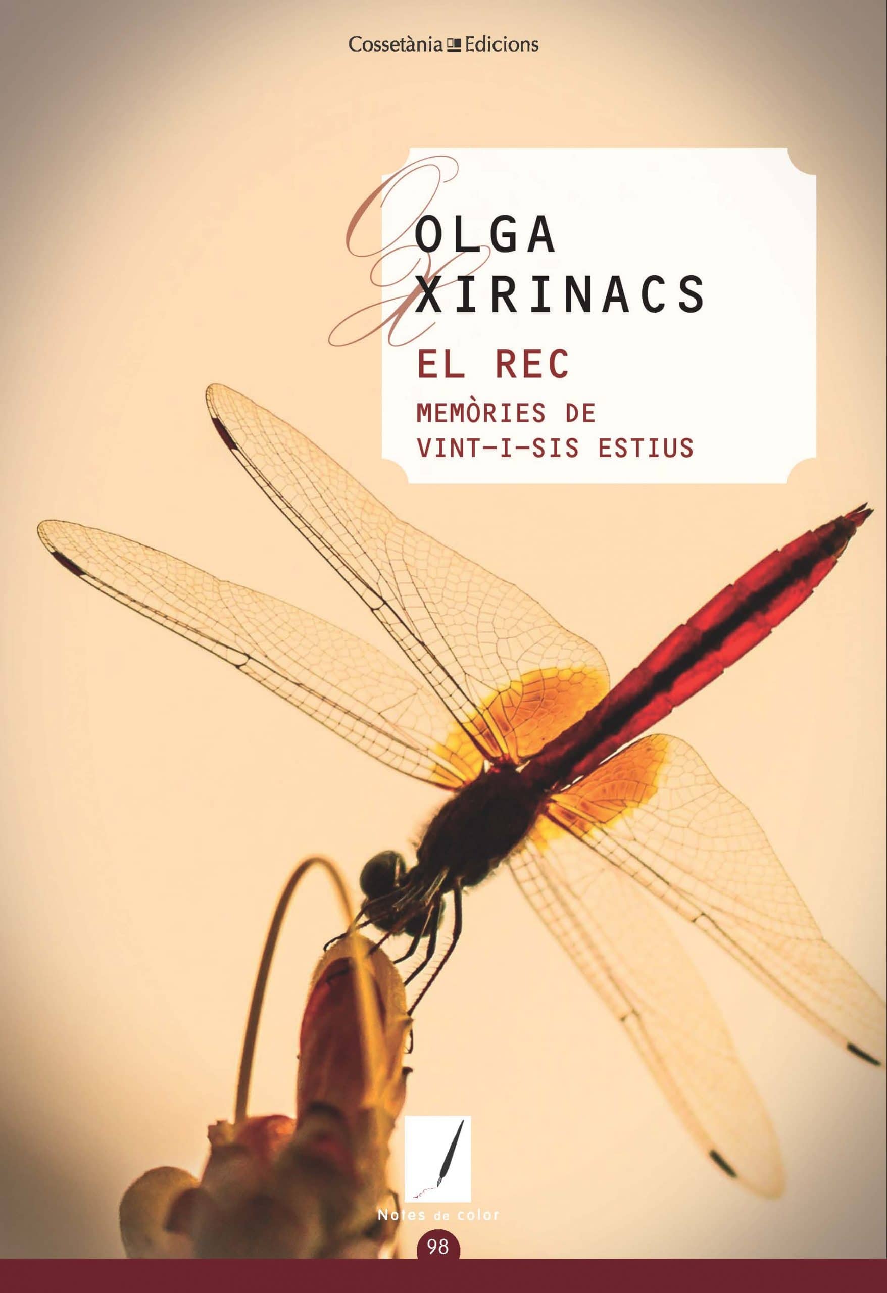 Portada del Libro El Rec. Memòries De Vint-I-Sis Estius de Olga Xirinacs Diaz - 9788490349083