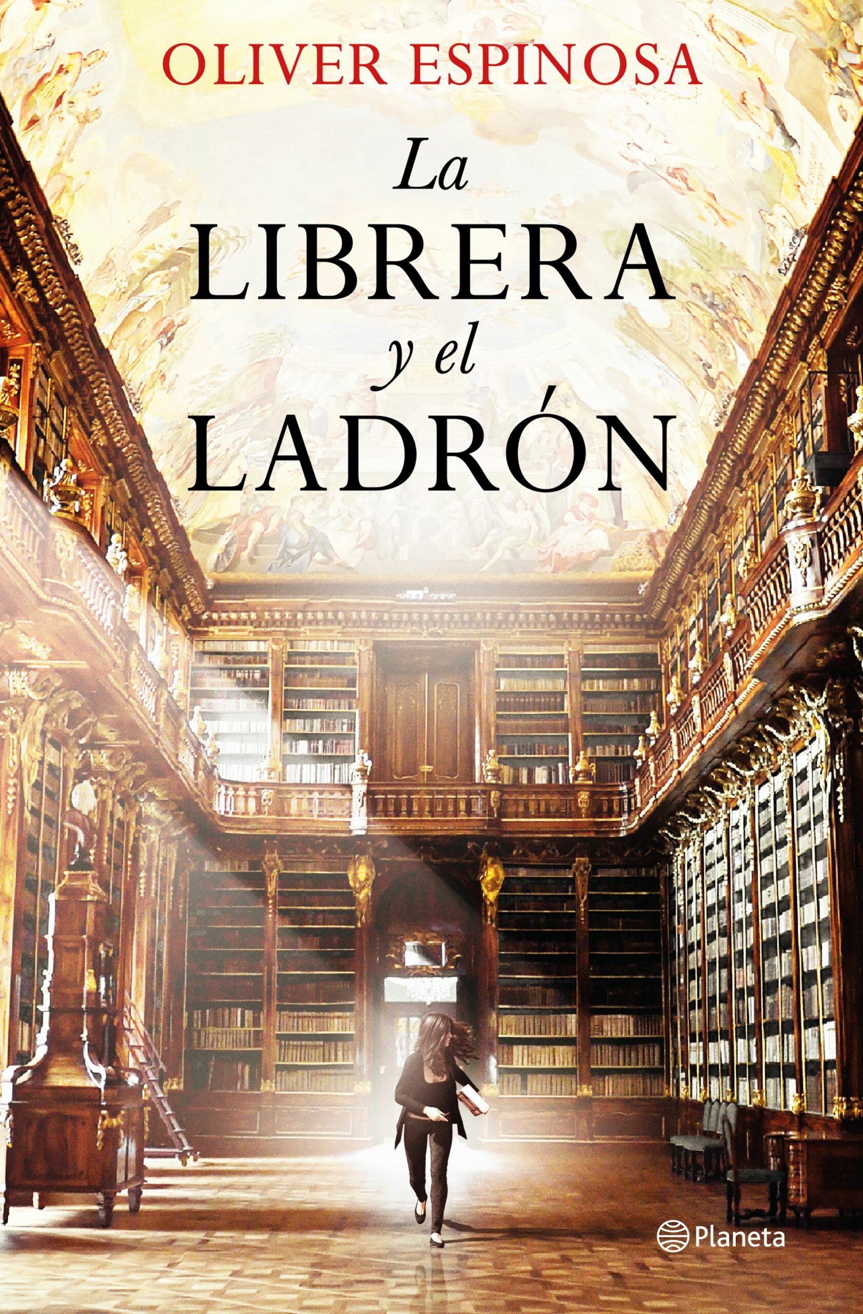 Portada del Libro La Librera Y El Ladrón de Oliver Espinosa - 9788408227847