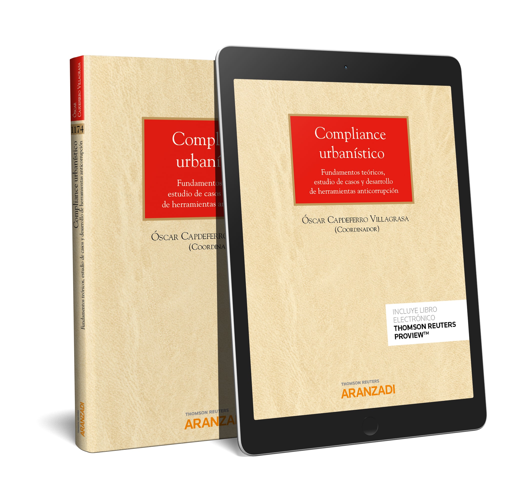 Portada del Libro Compliance Urbanístico de Oscar Capdeferro Villagrasa - 9788413089713