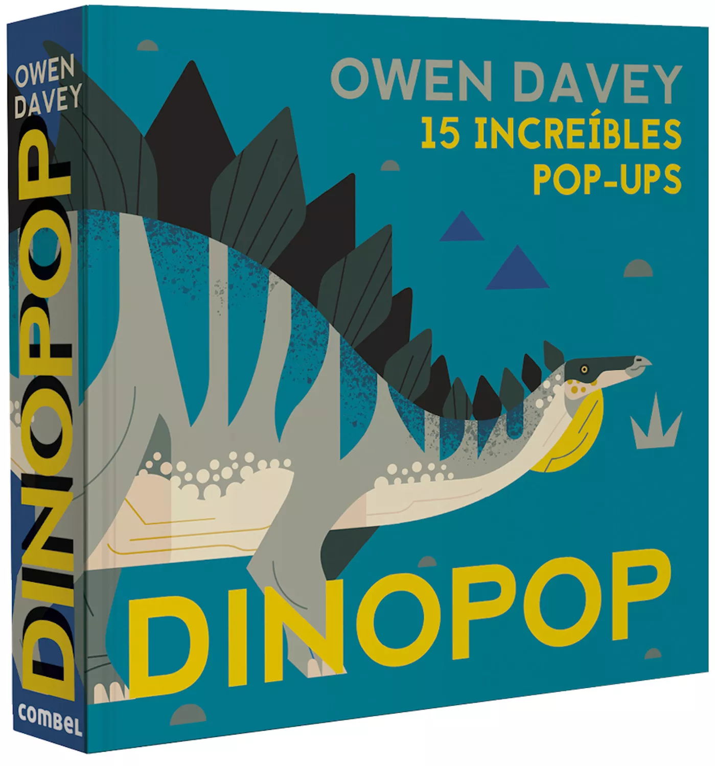 Portada del Libro Dinopop. 15 Increíbles Pop-Ups de Owen Davey - 9788491015222