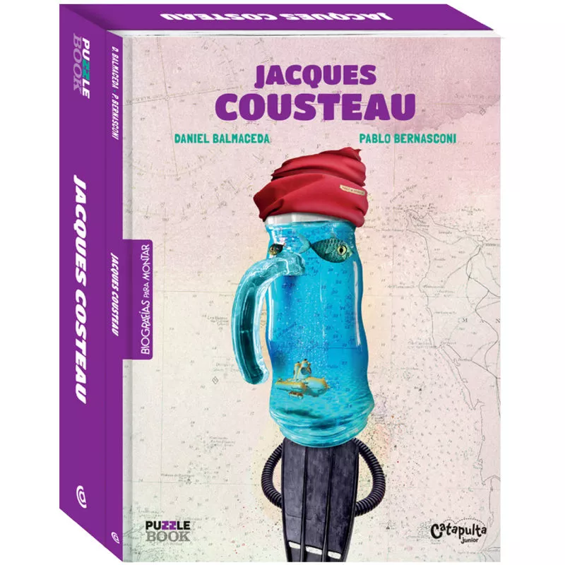 Portada del Libro Jacques Cousteau: Biografias Para Montar de Pablo Bernasconi - 9789876377799