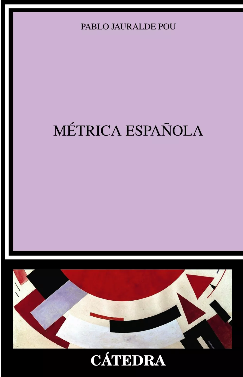 Portada del Libro Metrica Española de Pablo Jauralde Pou - 9788437640884