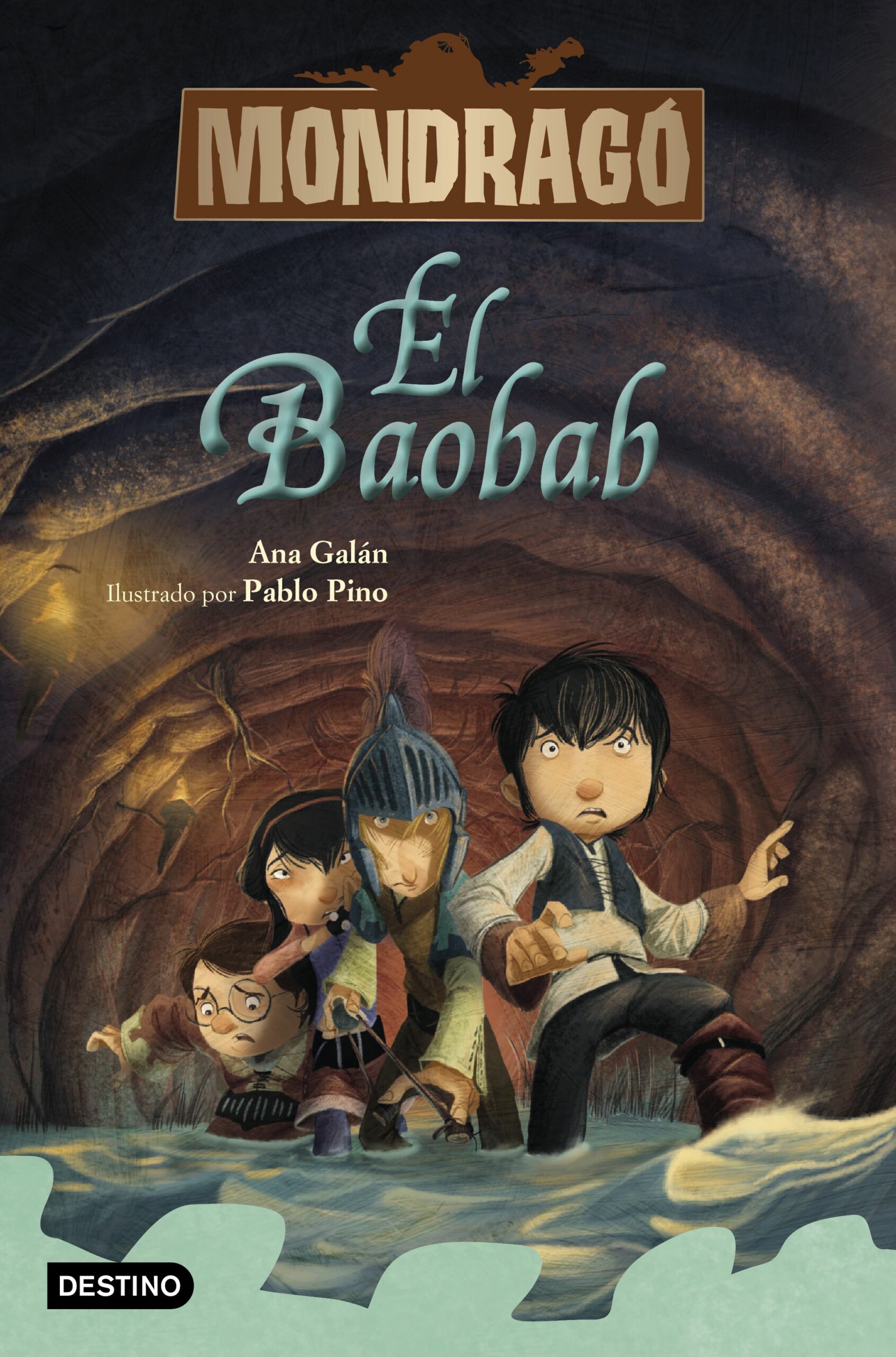 Portada del Libro Mondrago 3. El Baobab de Pablo Pino - 9788408228219