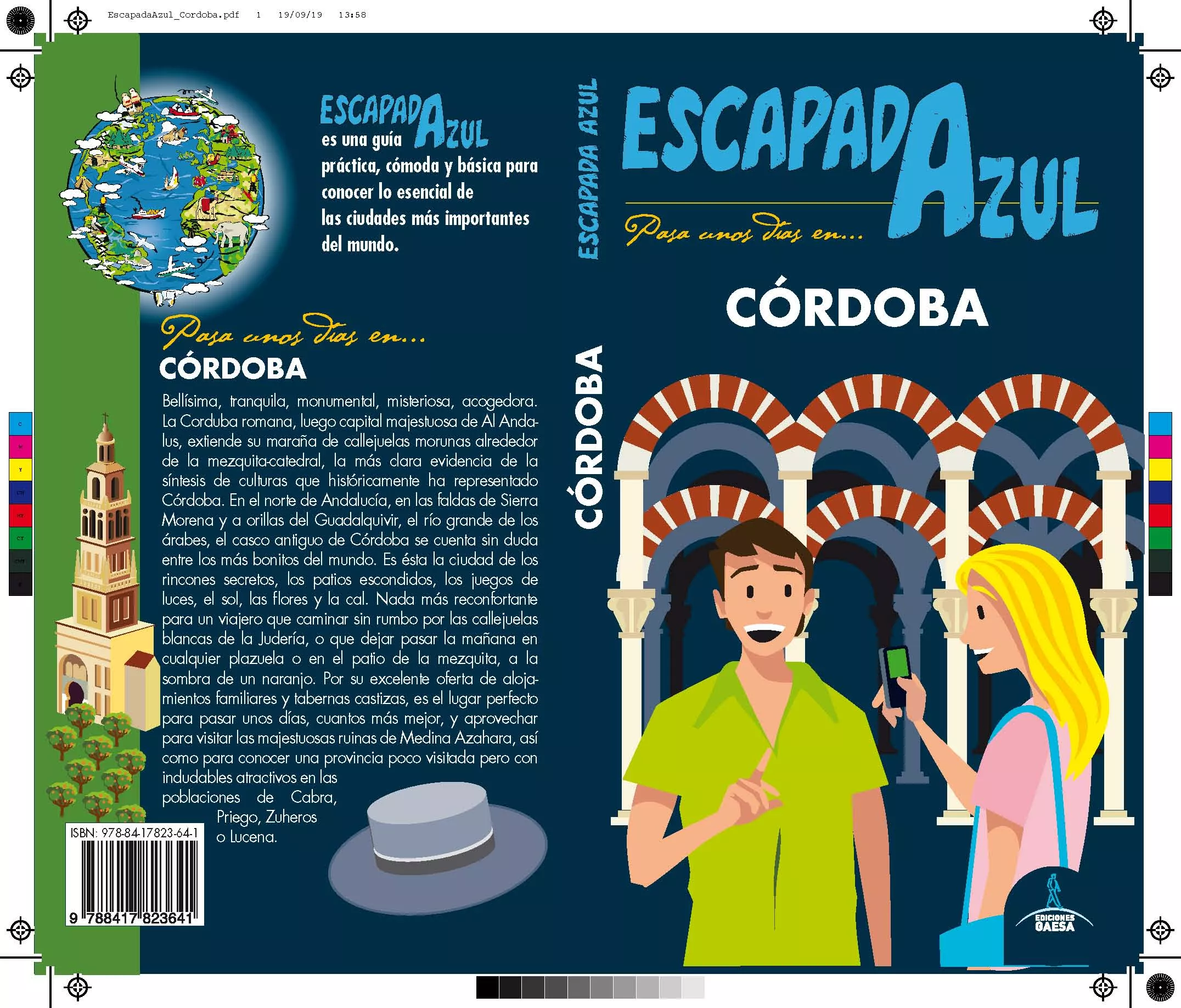 Portada Del Libro Córdoba 2019 (Escapada Azul) 3ª Ed. De Paloma Ledrado - 9788417823641