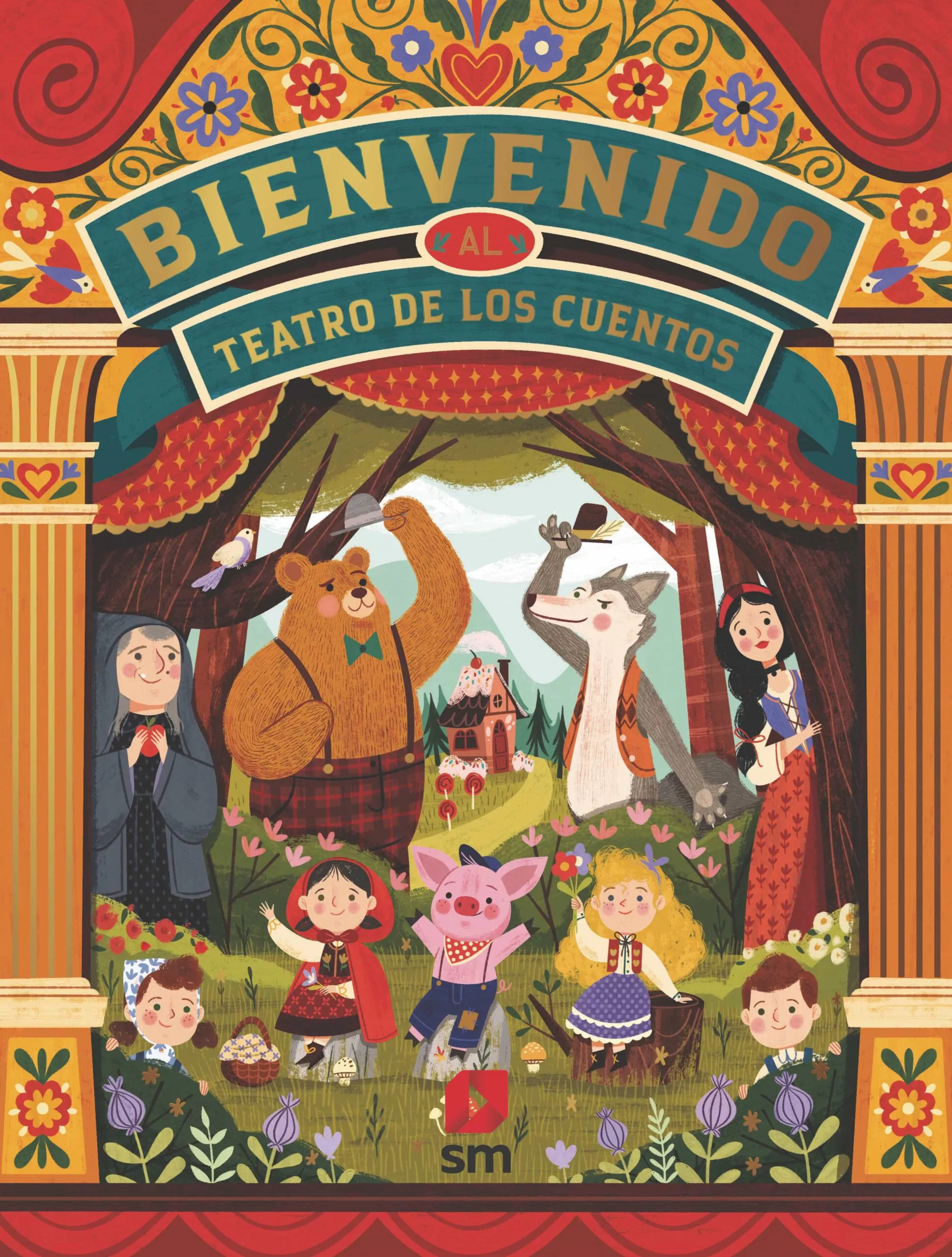 Portada del Libro Bienvenido Al Teatro De Los Cuentos de Paola Escobar - 9788491826606