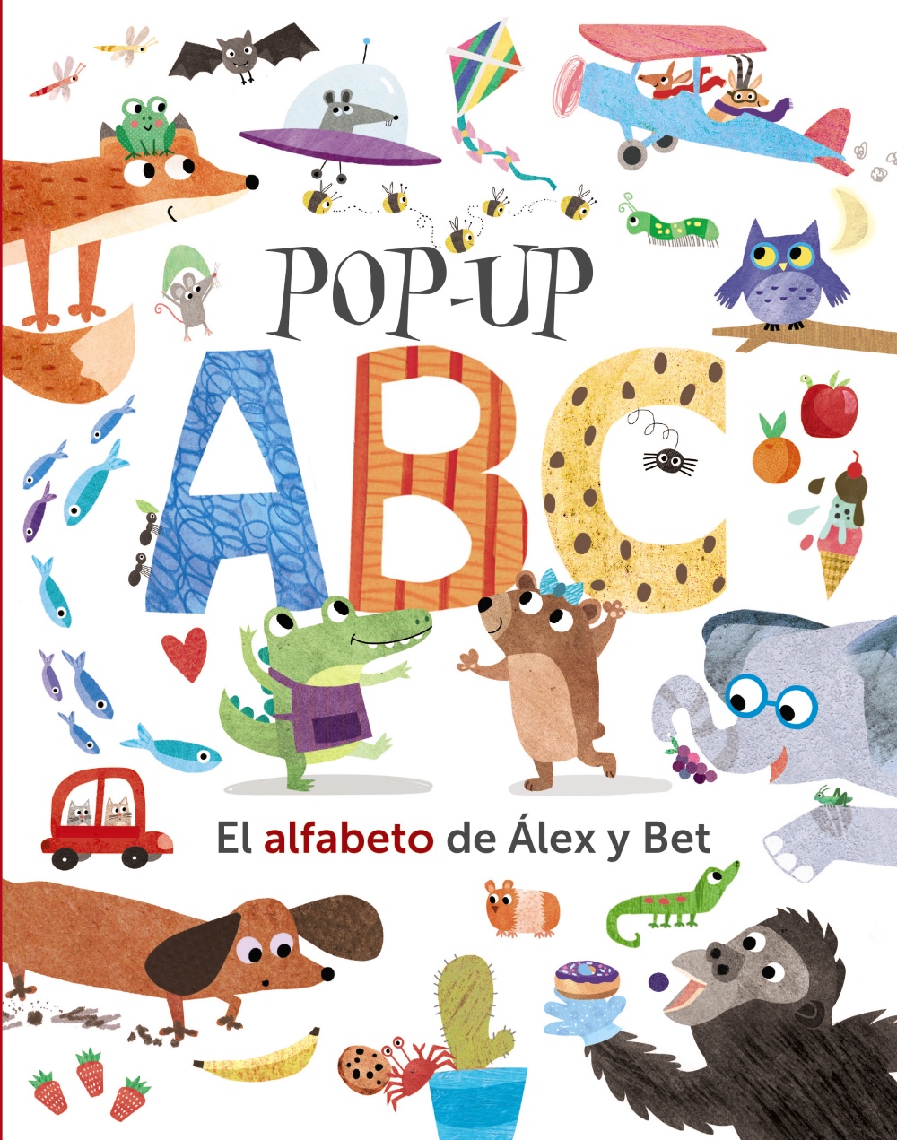 Portada del Libro Pop-Up Abc. El Alfabeto De Clex Y Bet de Patricia Hegarty - 9788469627655