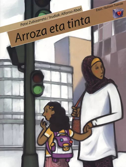 Portada del Libro Arroza Eta Tinta de Patxi Zubizarreta - 9788497463355