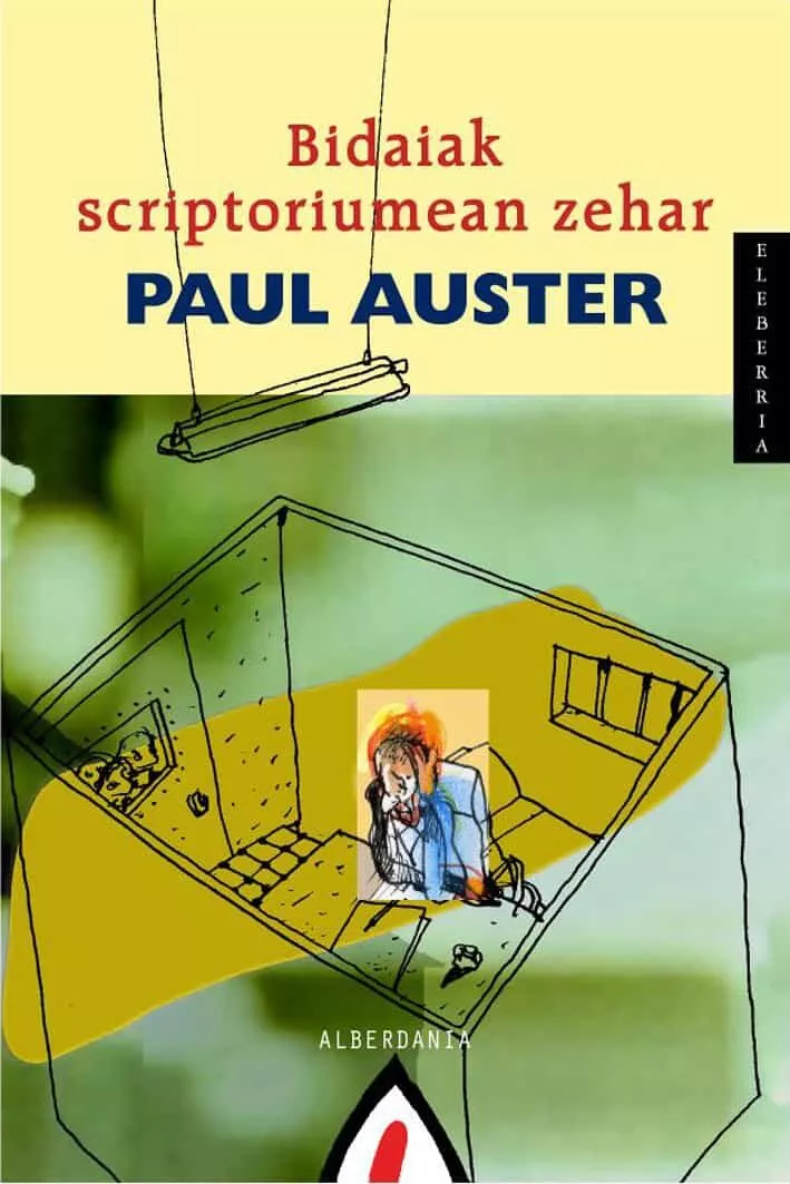 Portada del Libro Bidaiak Scriptoriumean Zehar de Paul Auster - 9788496643338