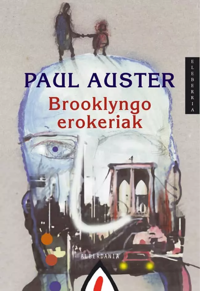 Portada del Libro Brooklyngo Erokeriak de Paul Auster - 9788488669285