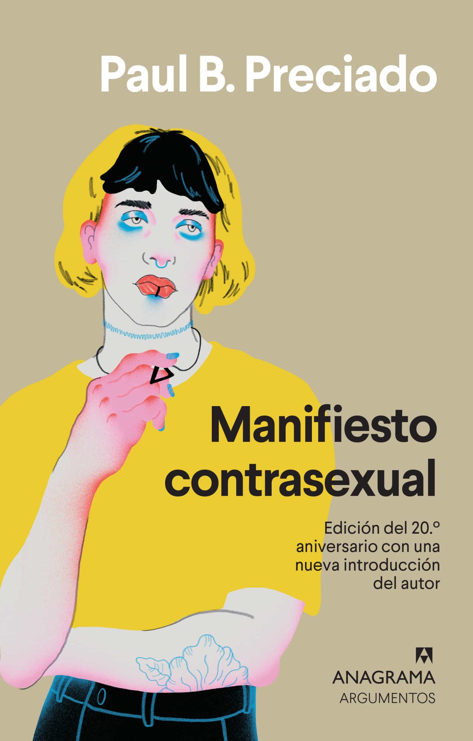 Portada del Libro Manifiesto Contrasexual de Paul B. Preciado - 9788433964557