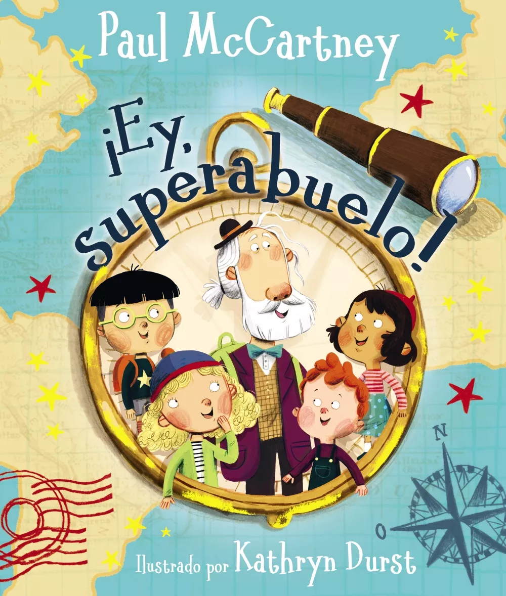 Portada del Libro ¡Ey Superabuelo! de Paul Mccartney - 9788469627457