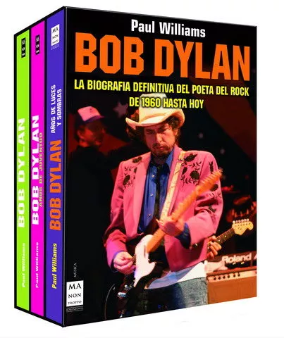 Portada del Libro Bob Dylan (Pack Biografia Definitiva) de Paul Williams - 9788496222625