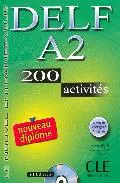 Portada del Libro Delf A2: 200 Activites (Le Nouvel Entrainez-Vous) (Incluye Audio- Cd) de Pauline Vey - 9782090352450