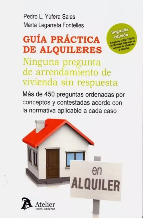Portada del Libro Guía Práctica De Alquileres de Pedro L. Yufera Sales - 9788417466732