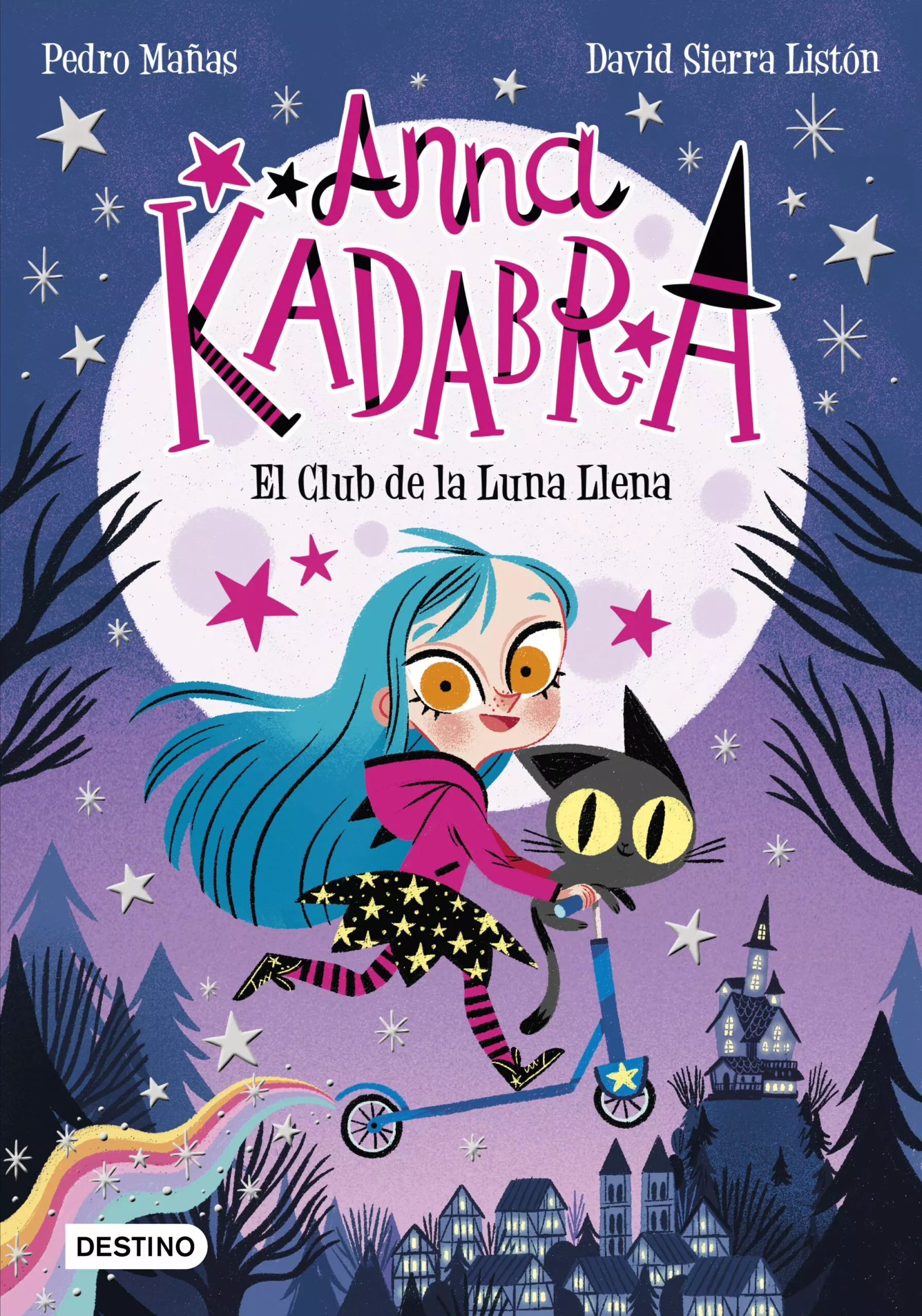 Portada del Libro Anna Kadabra 1: El Club De La Luna Llena de Pedro Mañas - 9788408223238