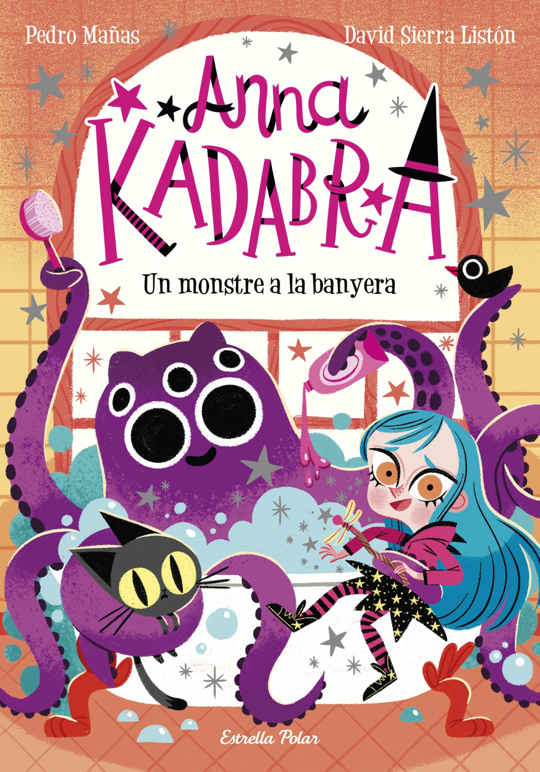 Portada del Libro Anna Kadabra 3: Un Monstre A La Banyera de Pedro Mañas - 9788418135156