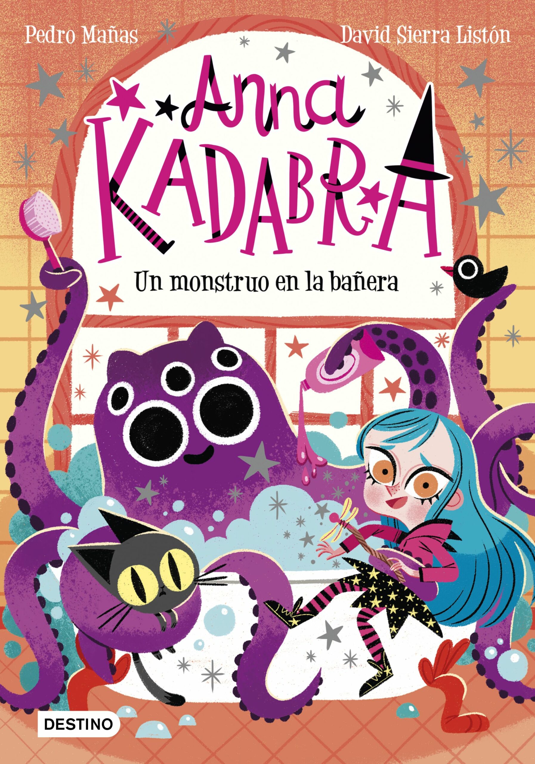 Portada del Libro Anna Kadabra 3. Un Monstruo En La Bañera de Pedro Mañas - 9788408229964