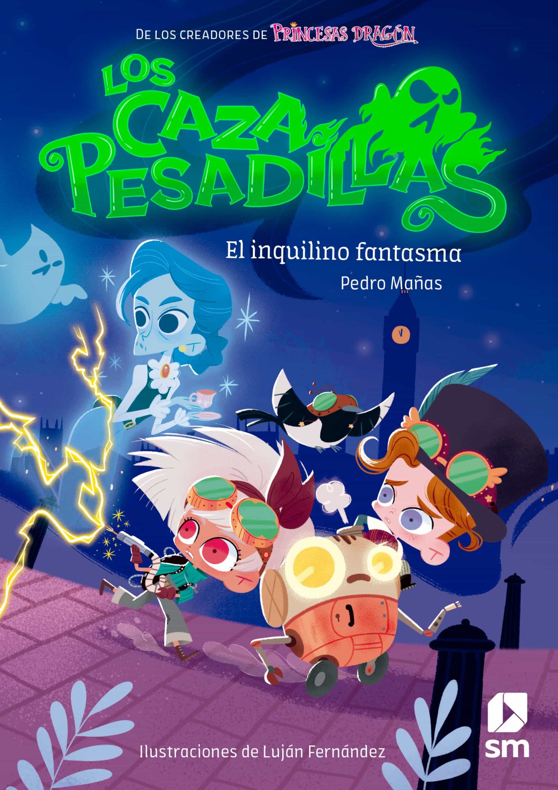 Portada del Libro Los Cazapesadillas 1: El Inquilino Fantasma de Pedro Mañas - 9788413187747
