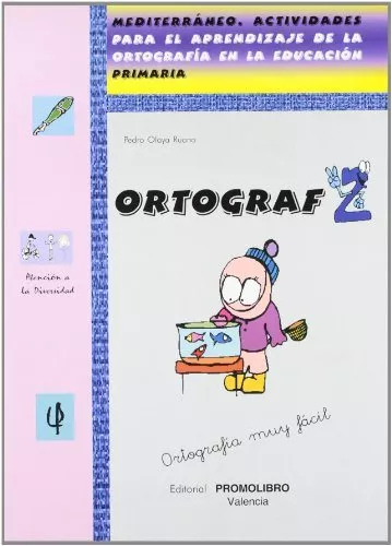 Portada del Libro Ortograf 2 (Mediterraneo. Actividades Para El Aprendizaje De La O Rtog de Pedro Olaya Ruano - 9788479865856