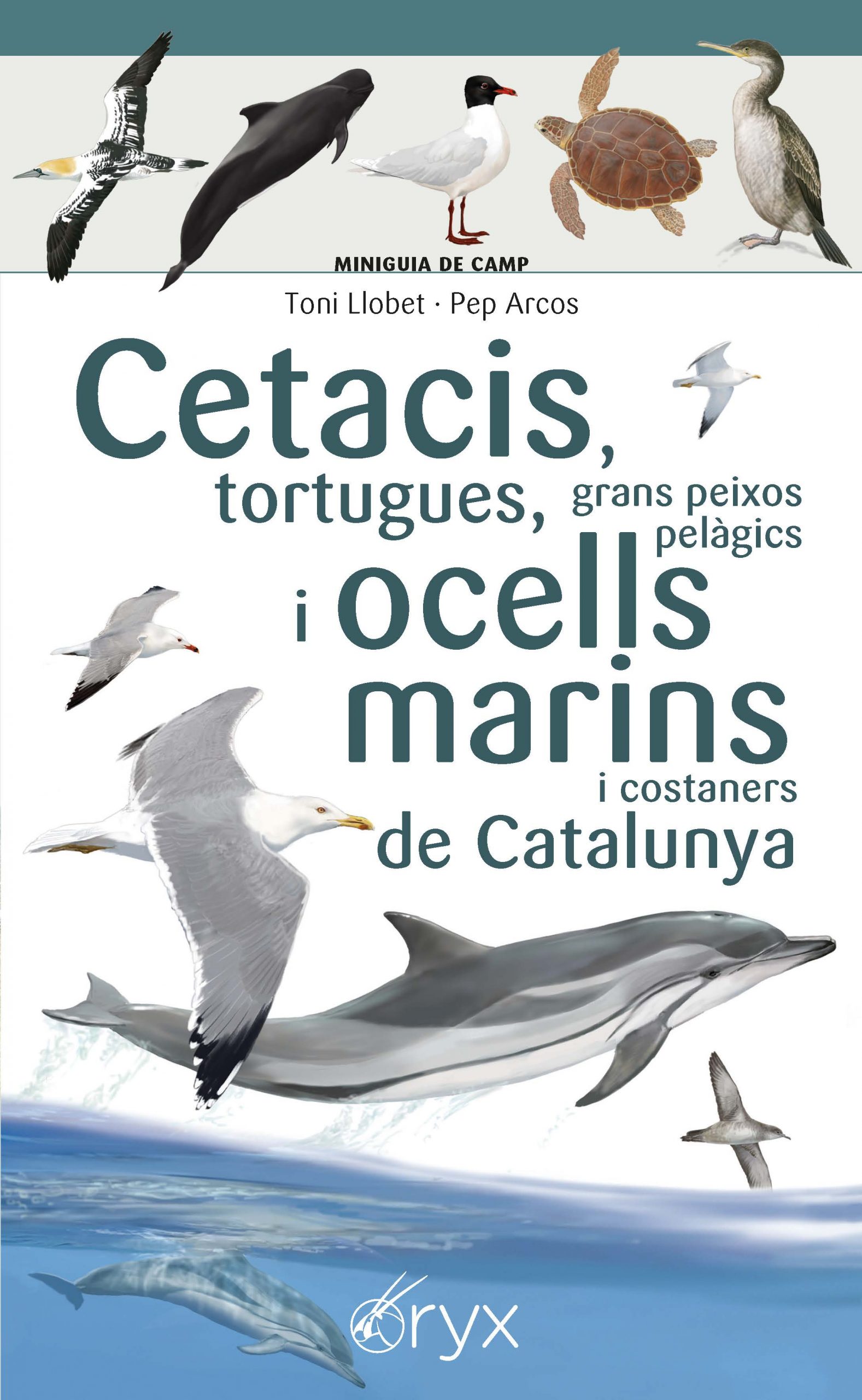 Portada del Libro Cetacis Tortugues Grans Peixos Pelagics I Ocells Marins De Catalunya de Pep Arcos Xx - 9788490349441