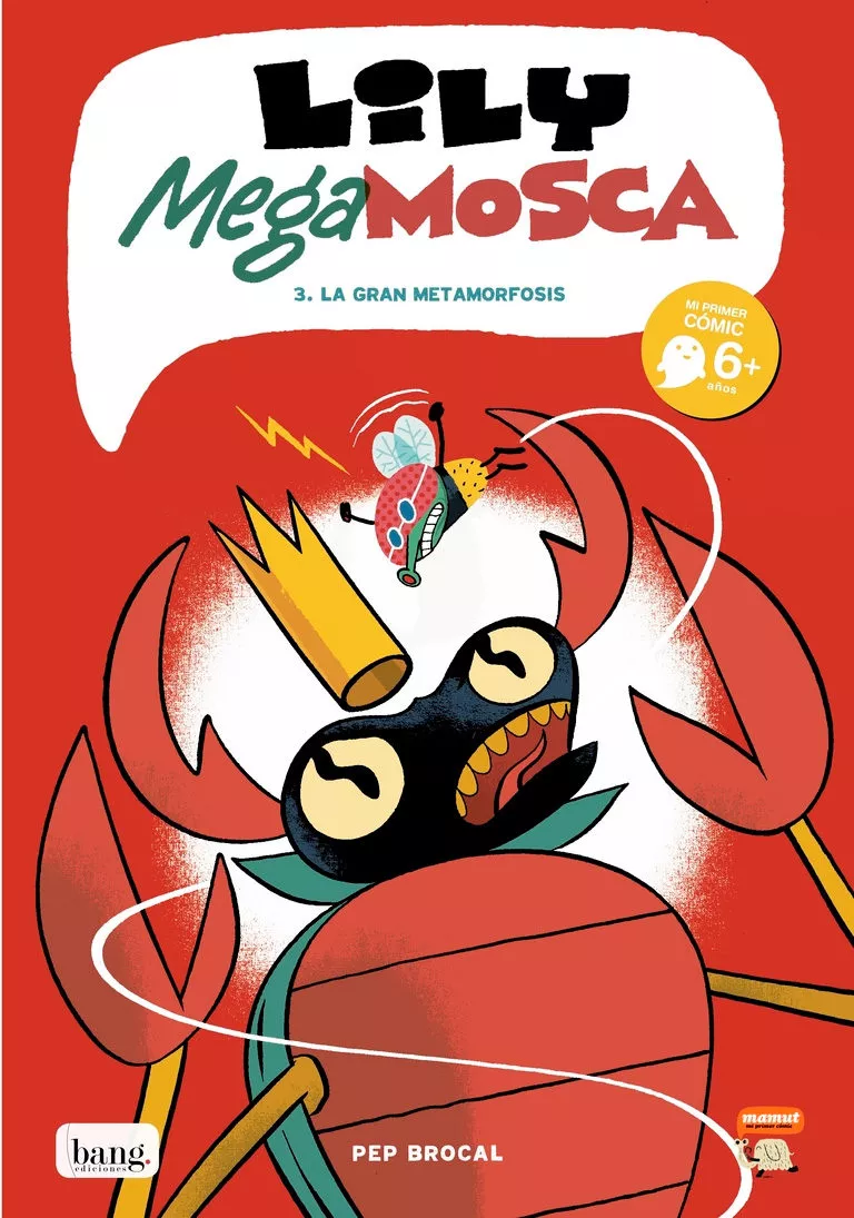Portada del Libro Lily Megamosca Tomo 3: La Gran Gran Metamorfosis de Pep Brocal - 9788417178659