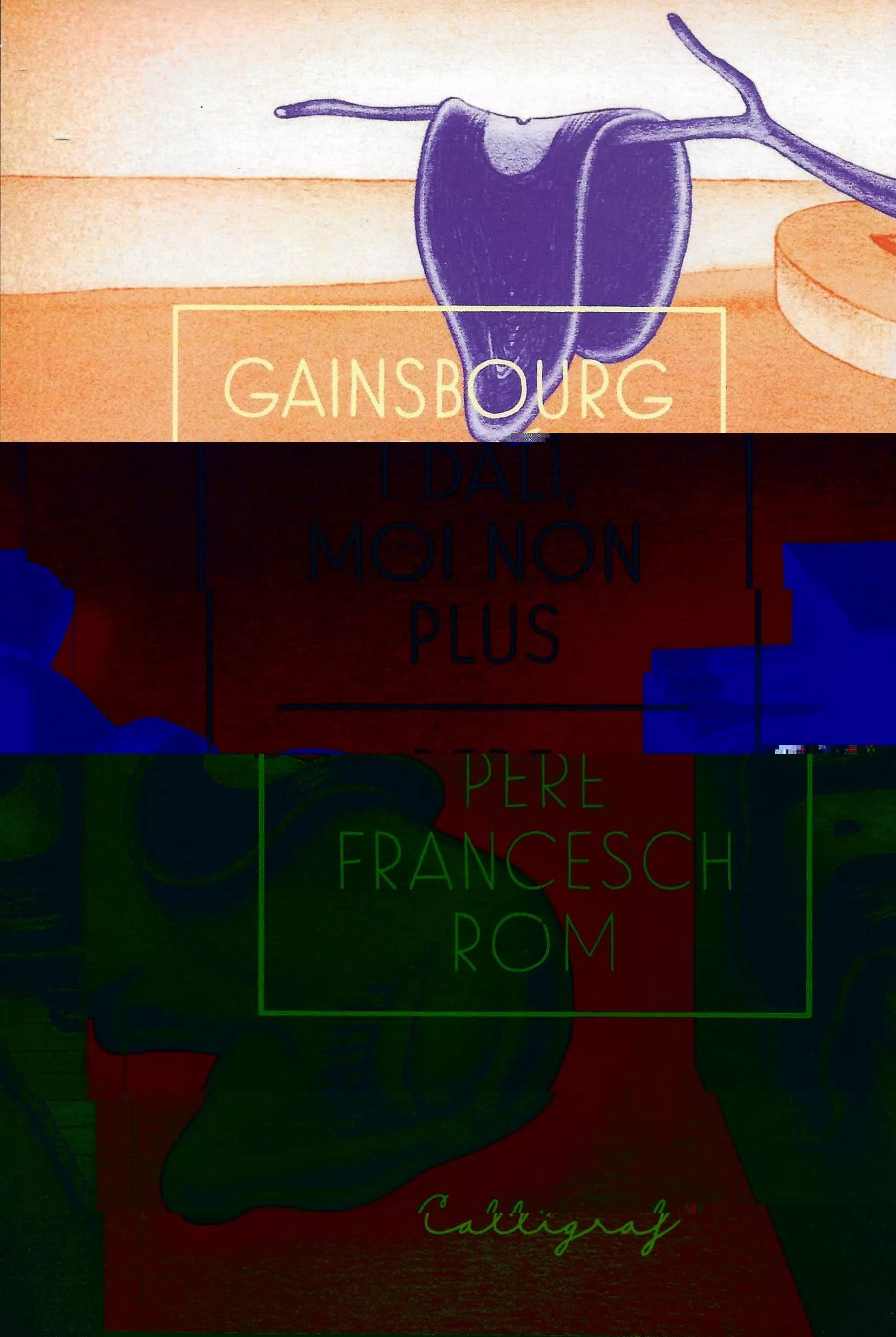 Portada del Libro Gainsbourg I Dali Moi Non Plus de Pere Francesch Rom - 9788412078206
