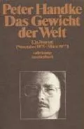 Portada del Libro Das Gewicht Der Welt de Peter Handke - 9783518370001